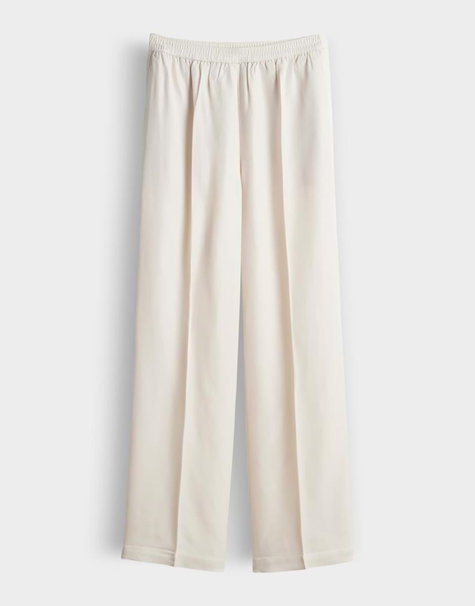 SOMEDAY Pantalon Cevil Flow Off-White 2