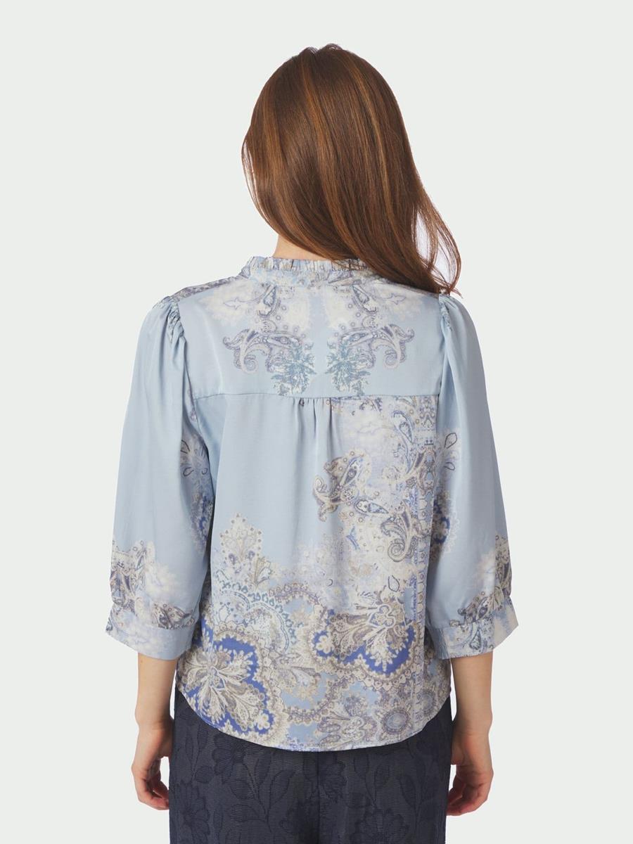 Neo Noir Blouse Roselle Blauw 3