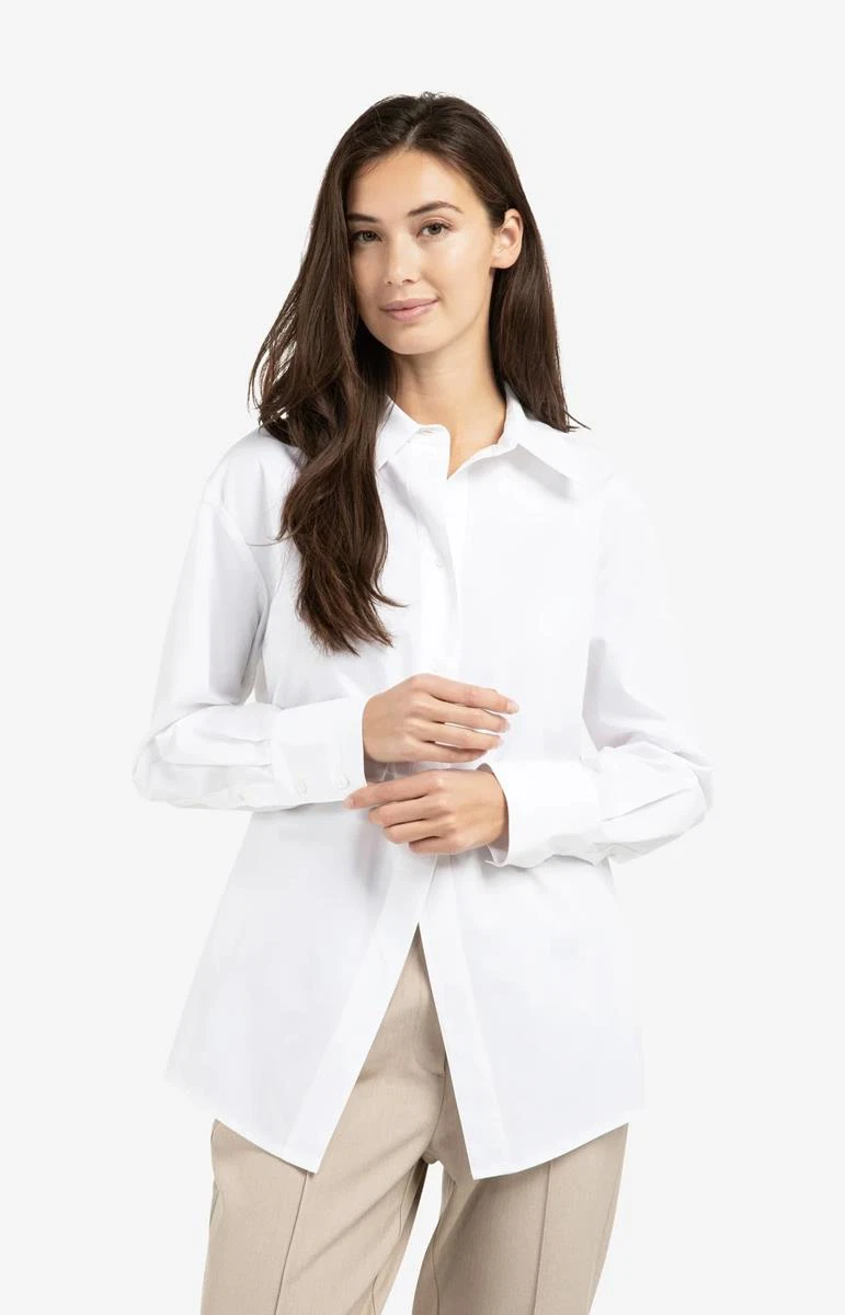 YAYA Blouse 01-201199-601 Wit 1