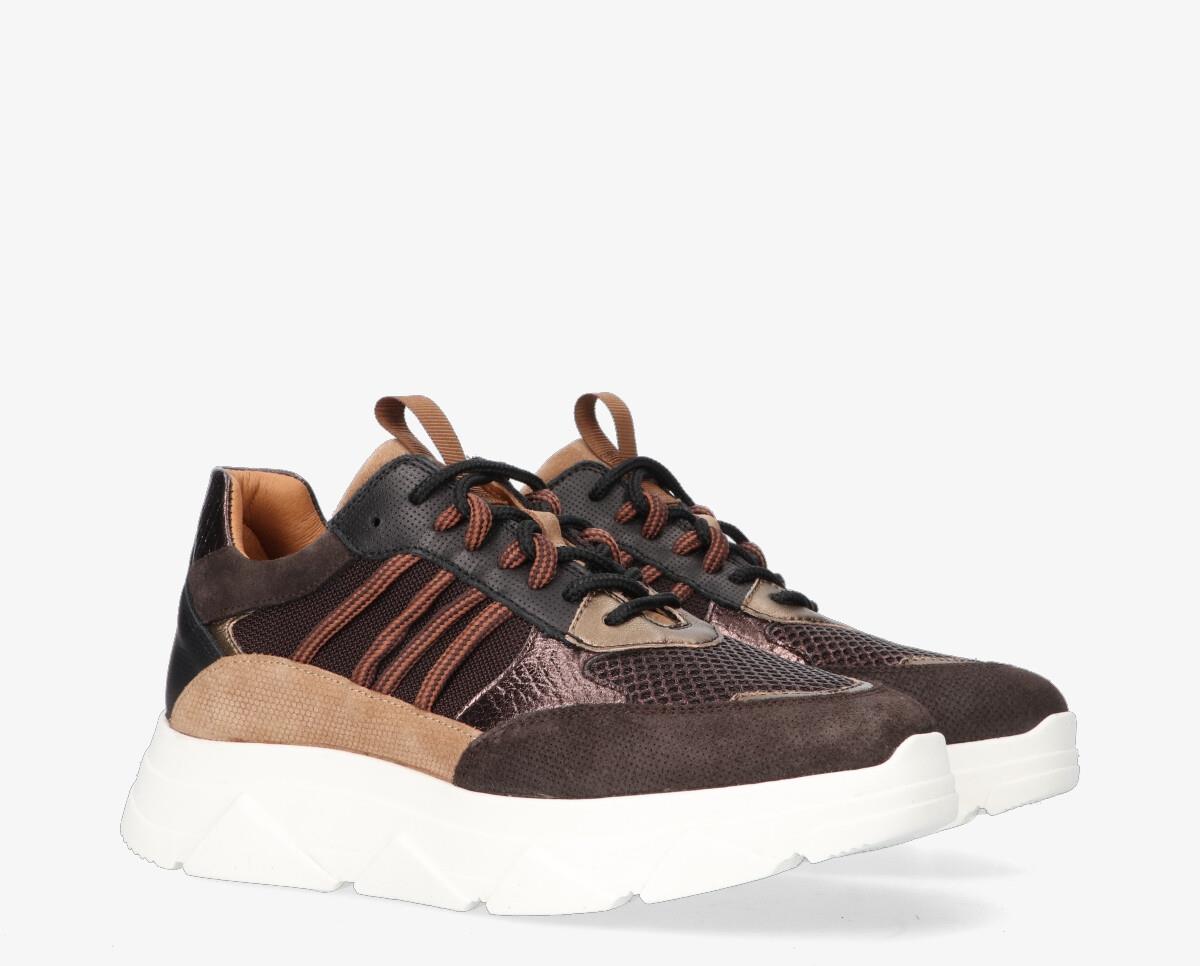 Tango Sneakers Kady Fat 435-K Bruin 1